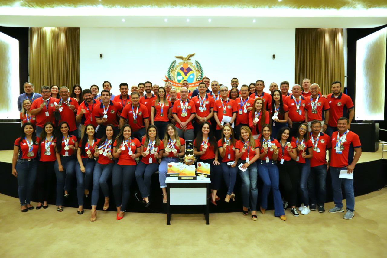 Servidores Atletas Do TCE AM Na OTC De Natal Recebem Homenagem Especial