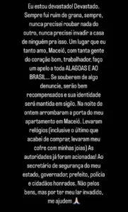 Carlinhos Maia é assaltado (Foto: Instagram)