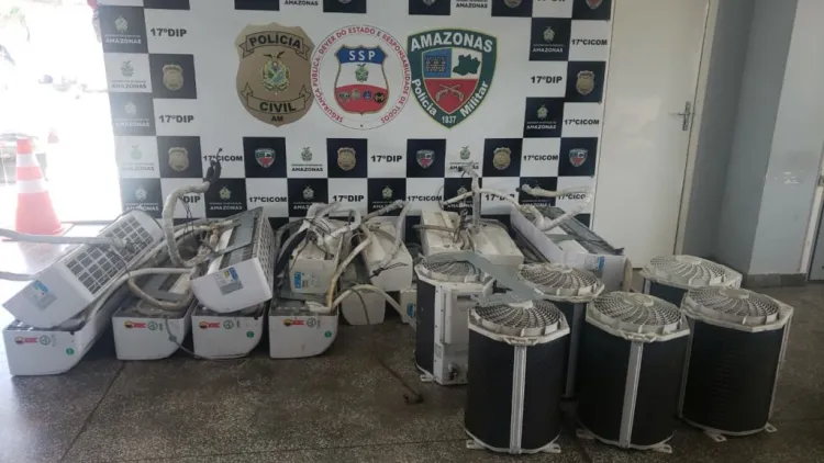 Diretora escolar suspeita de furtar 20 ar-condicionado é presa em Manaus