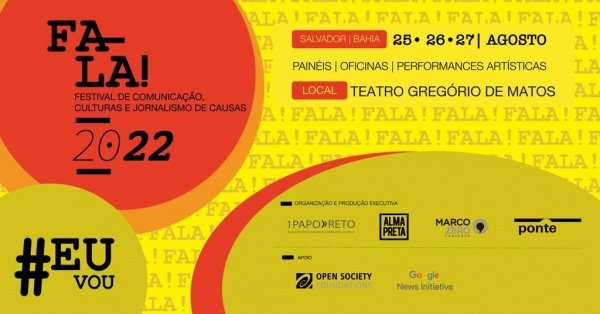 FALA! Festival de Comunicação, Culturas e Jornalismo de Causa recebe inscrições