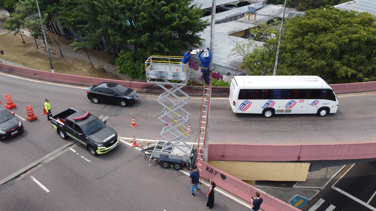 Número de câmeras de monitoramento é triplicado em Manaus