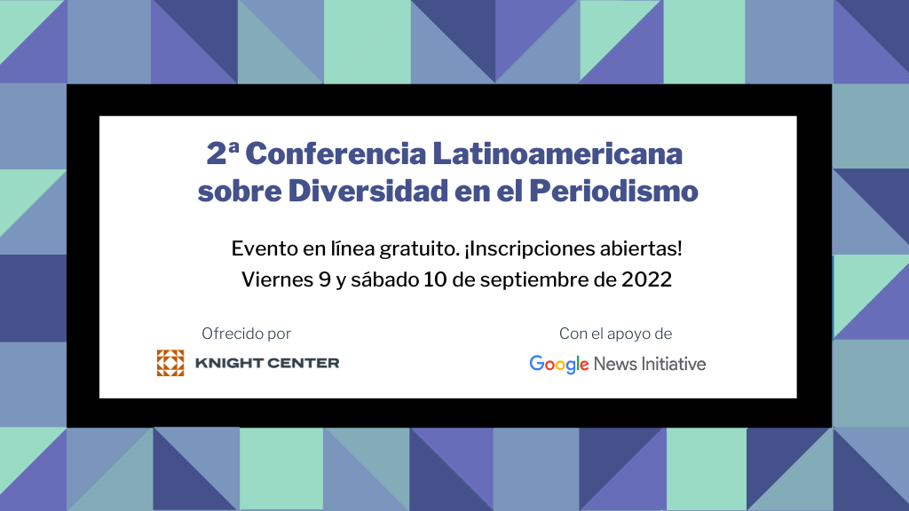 2ª edição da Conferência Latino-Americana sobre Diversidade no Jornalismo acontece nesta sexta (09)