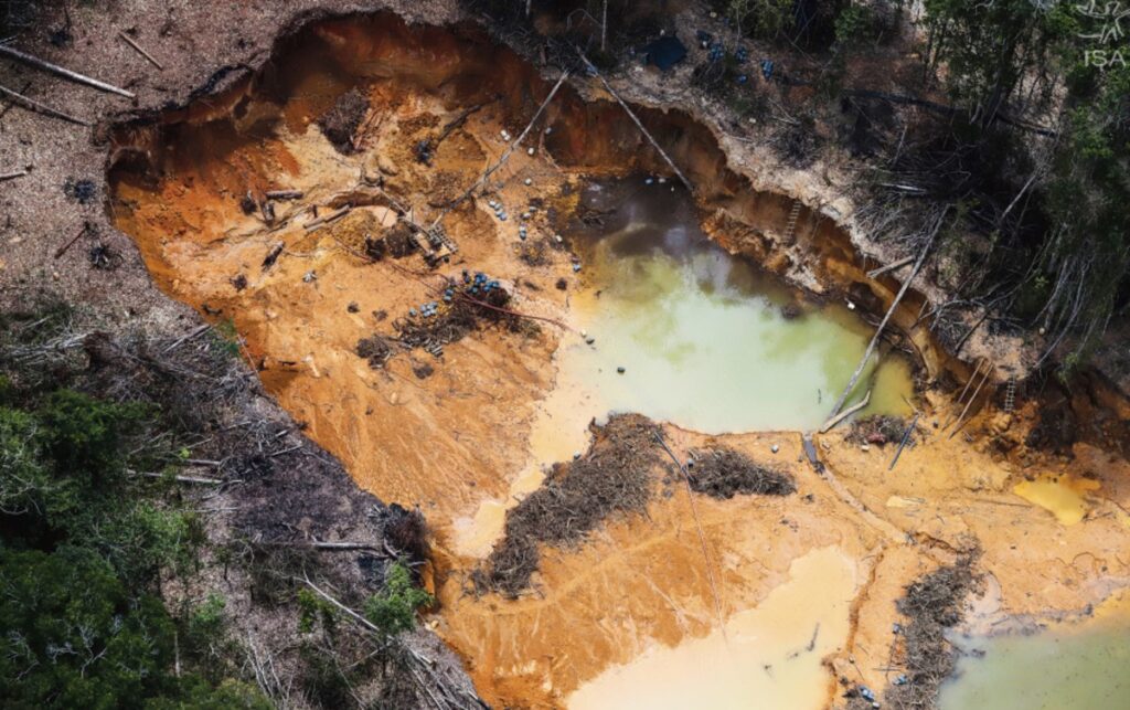 Garimpo cresce e mais de 91% da área explorada está na Amazônia