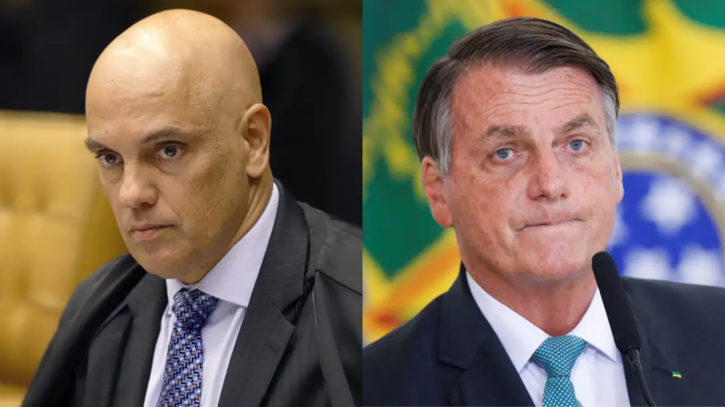 Bolsonaro pede à Corte suspeição de Moraes por gesto de degola