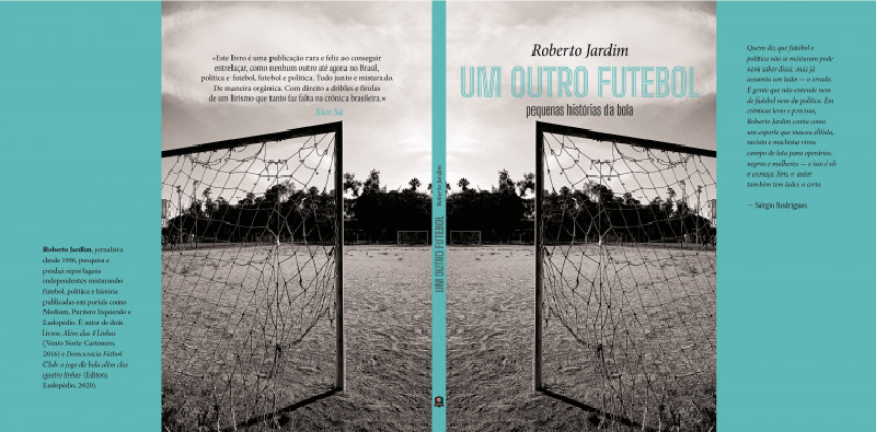 Jornalista Roberto Jardim lança livro sobre futebol e política