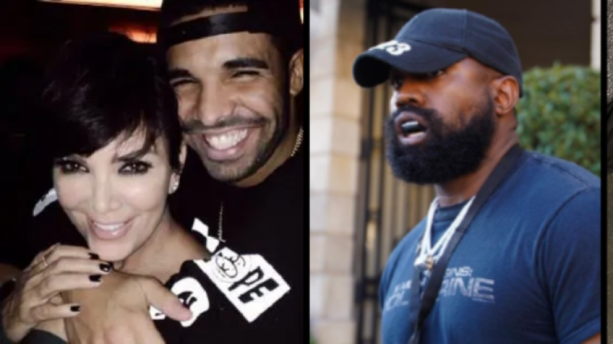 Kanye West diz que Kris Jenner já teve affair com Drake