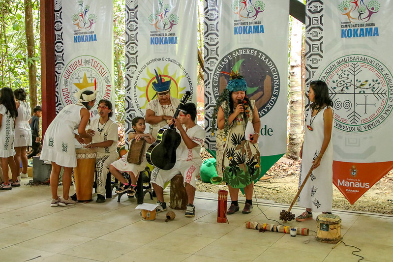 Alunos indígenas participam do 2° Campeonato de Língua Kokama