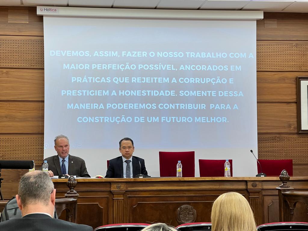 Coordenador da ECP, conselheiro Mario de Mello palestra no V Seminário Iberoamericano