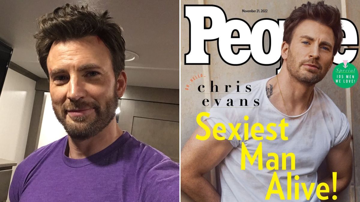 Ator Chris Evans é eleito o homem mais sexy do mundo pela revista People