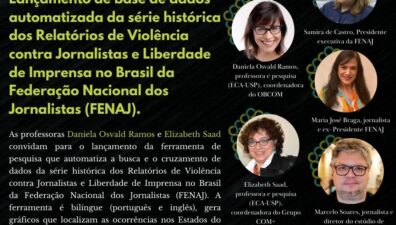 Ferramenta busca dados sobre violência contra jornalistas no Brasil