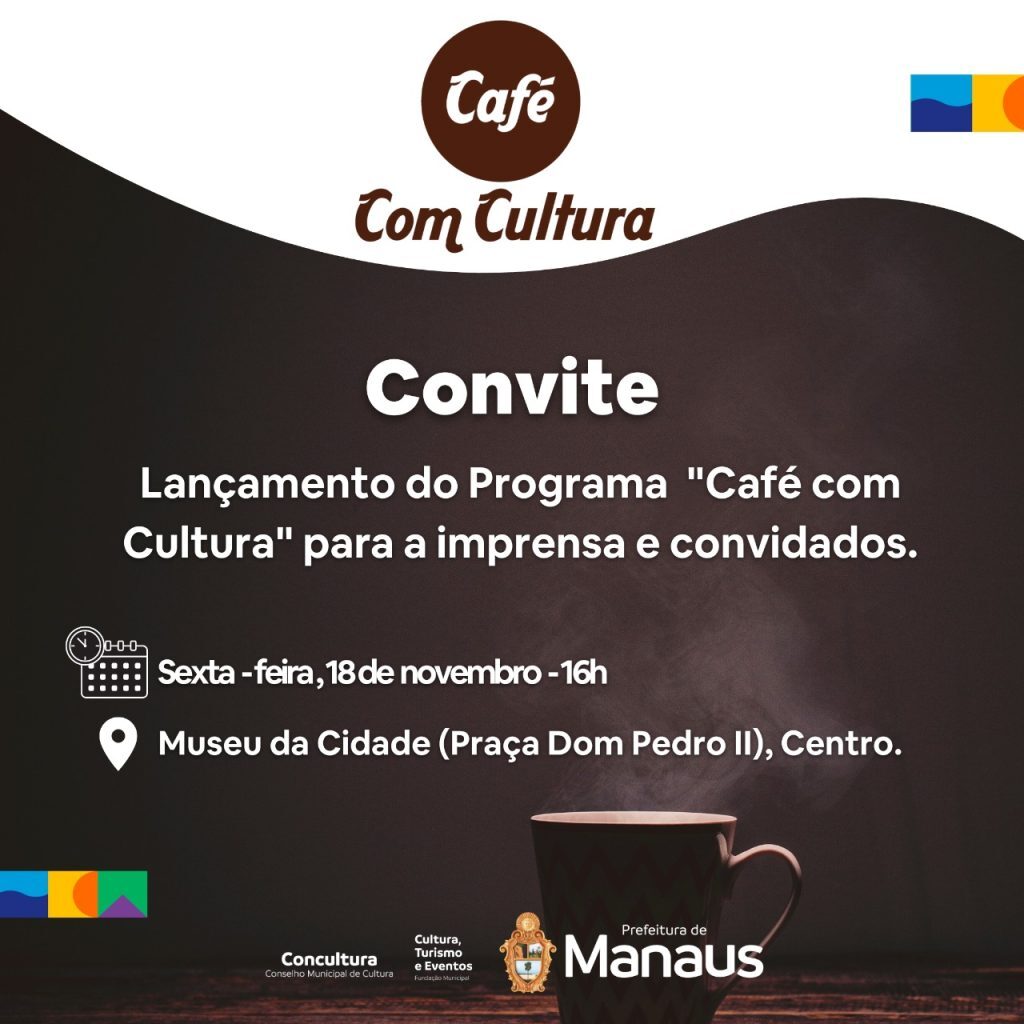 Programa ‘Café com Cultura’ é lançado para divulgar artistas nas redes sociais