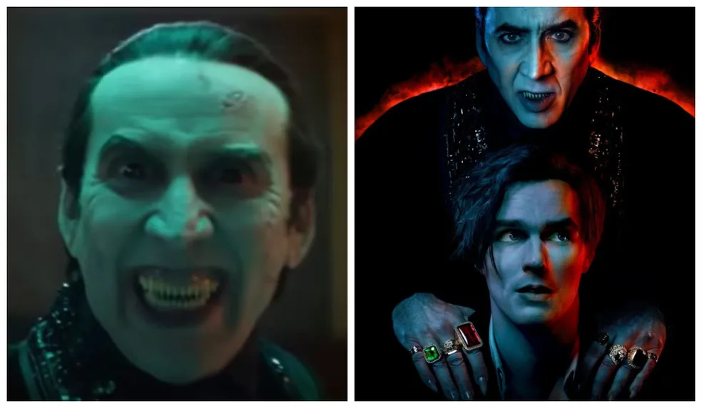 Veja Nicolas Cage como Drácula no filme “Renfield”!