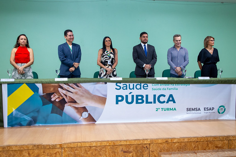 Prefeitura de Manaus e UEA promovem aula inaugural com ênfase na ‘Estratégia Saúde da Família’