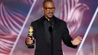 Eddie Murphy faz piada com tapa de Will Smith em Chris Rock no Globo de Ouro