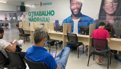 Sine Manaus oferta 177 vagas de emprego nesta segunda-feira (02/01)