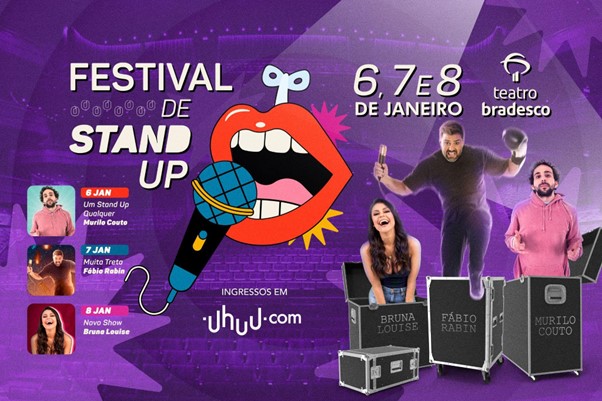 Festival de Stand Up confirma apresentação em São Paulo