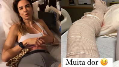 Luciana Gimenez grava vídeo do hospital e fala sobre acidente