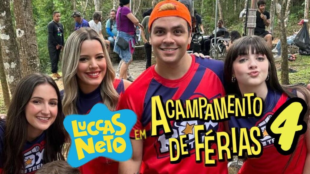 Luccas Neto lança filme “Acampamento de Férias 4” no dia 19 de janeiro