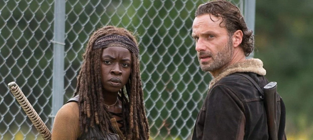 Danai Gurira publica foto em Instagram e aquece fãs para derivado de Rick e Michonne