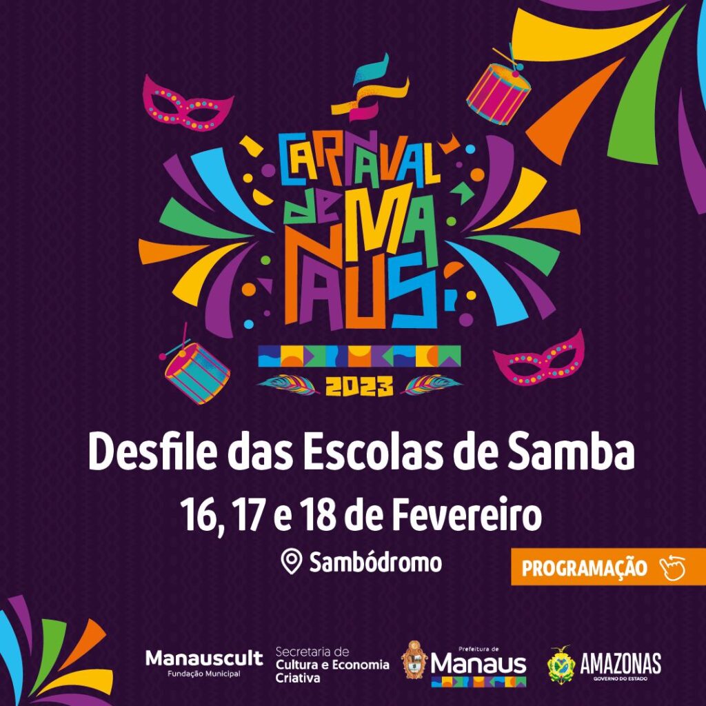 Desfile das escolas de samba começa nesta quinta (16) no sambódromo