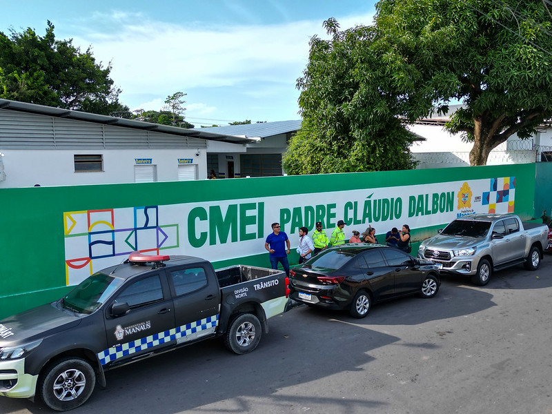 Prefeitura de Manaus entrega Cmei Padre Cláudio Dalbon revitalizado no Novo Aleixo