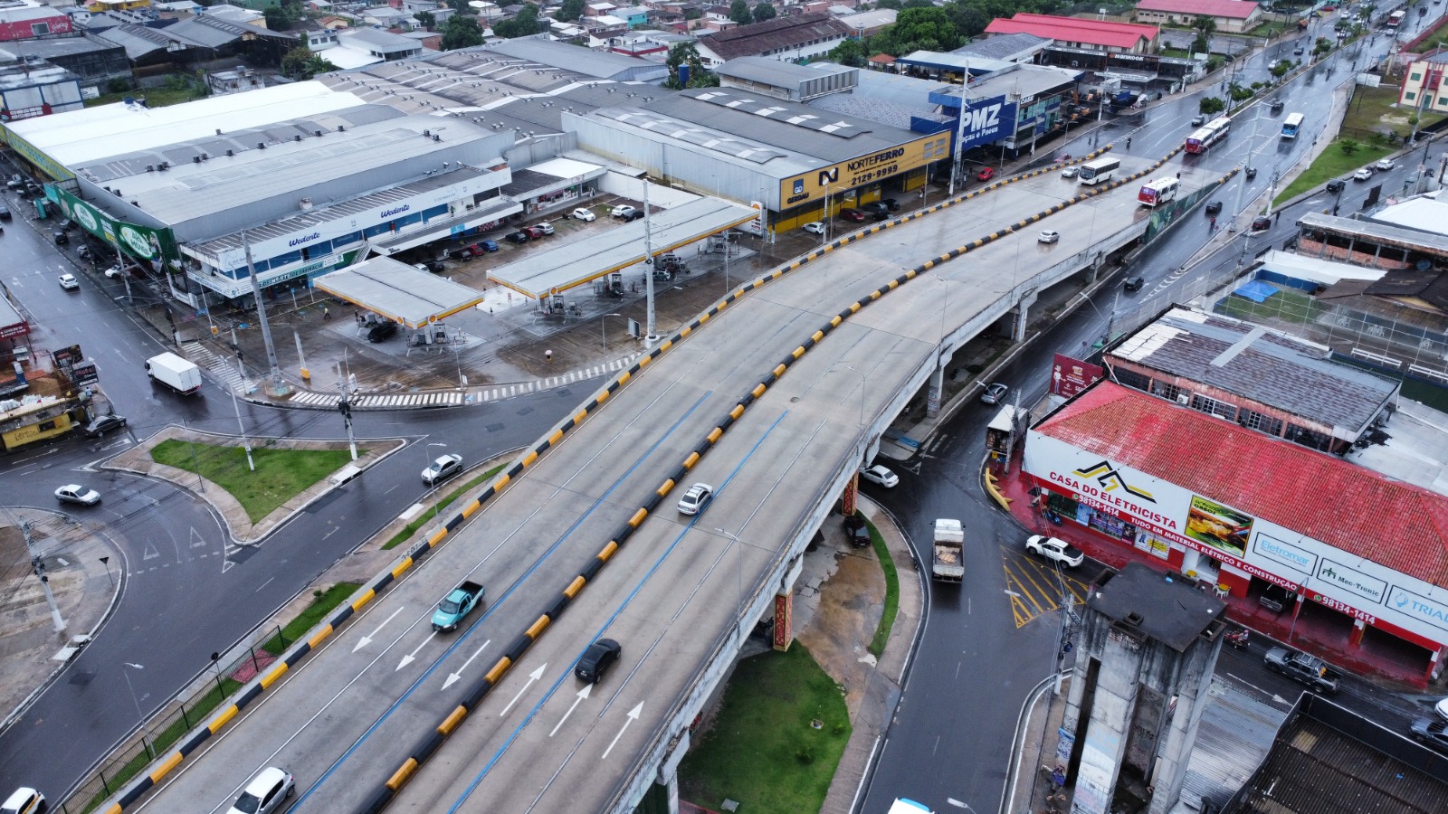 Viaduto do Manoa vai ser parcialmente interditado por seis dias