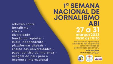 Evento na ABI debate papel do jornalismo na defesa da democracia