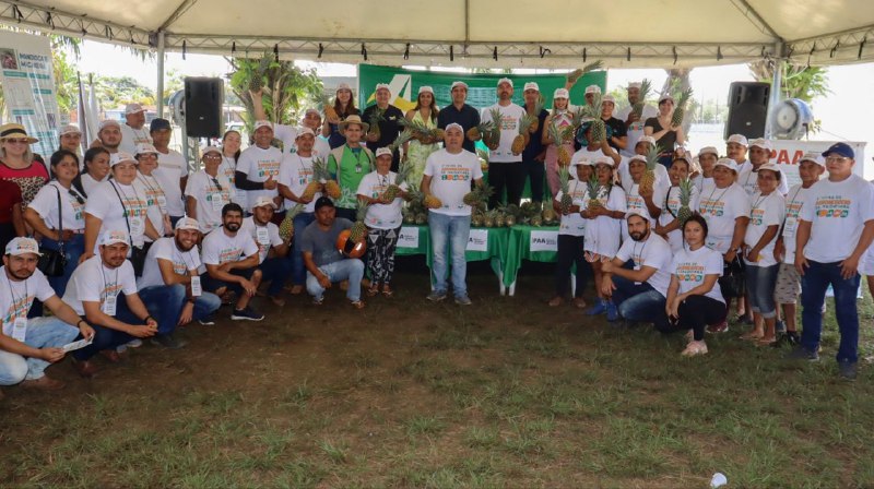 Abacaxi de Novo Remanso integra programa de combate à fome e incentivo à agricultura familiar