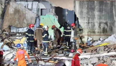Desabamento de prédio deixa dois mortos em Olinda (PE)