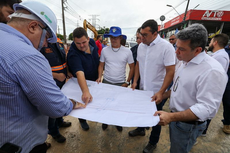 Prefeitura e Governo firmam termo de cooperação para ampliar rede de esgoto de Manaus