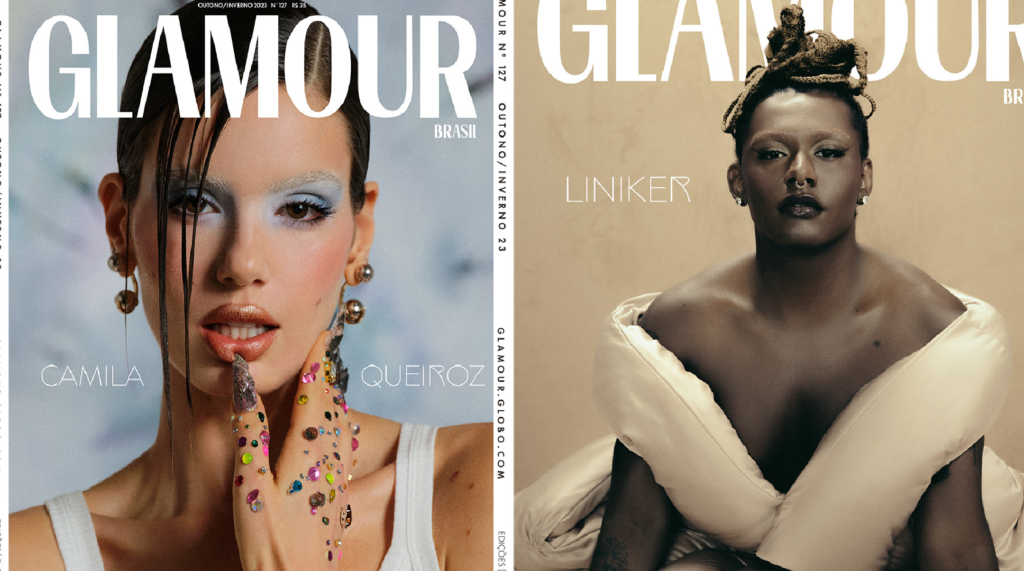 Camila Queiroz e Liniker estrelam capas da nova edição da Glamour Brasil