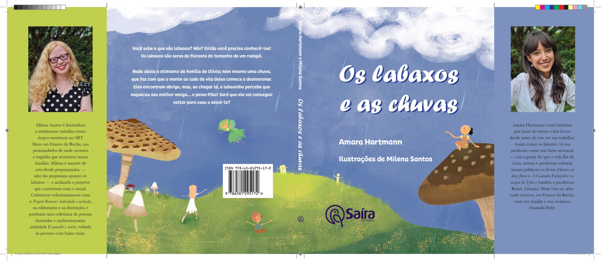 Livro infantil traz história lúdica dentro da realidade de famílias que sofrem pela chuva