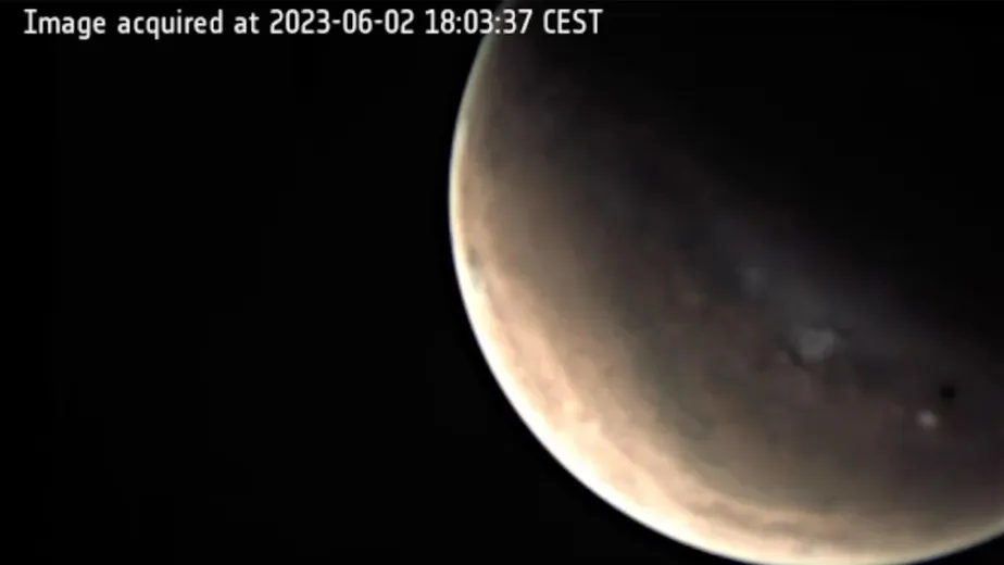 Transmitidas as primeiras imagens ao vivo de Marte