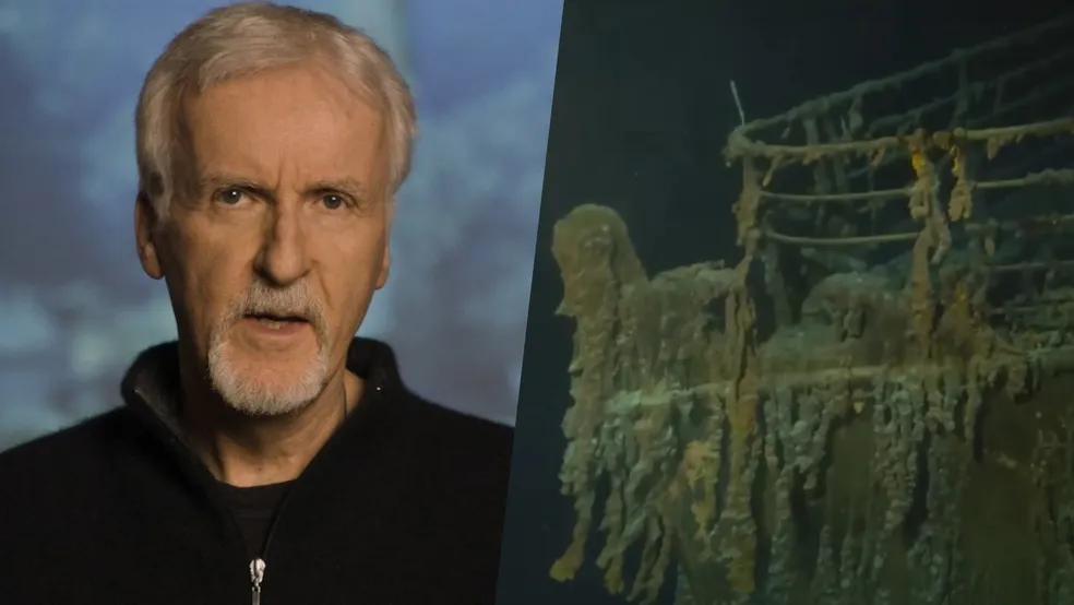 James Cameron já mergulhou 33 vezes para ver destroços do navio Titanic