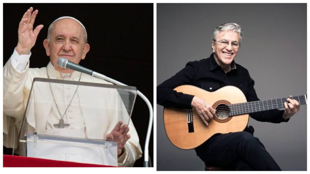 Caetano Veloso é convidado por papa Francisco para evento no Vaticano
