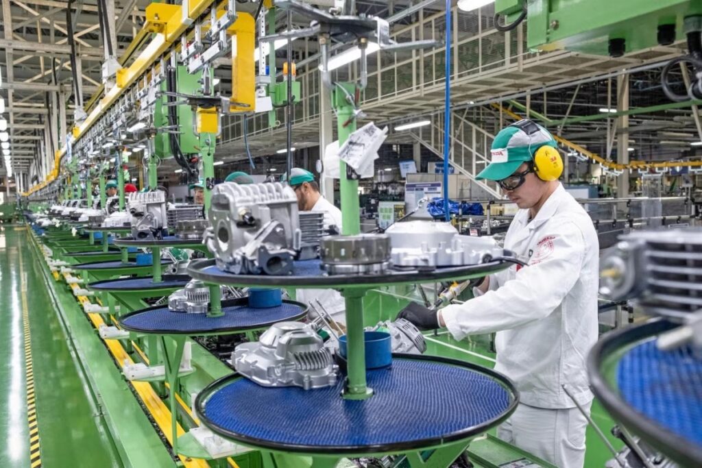 Polo Industrial produz 764 mil motos, melhor semestre desde 2014