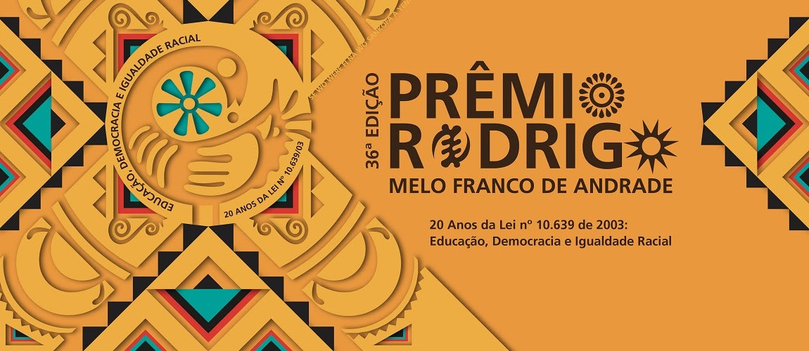 Últimos dias para inscrições no 36º Prêmio Rodrigo Melo Franco de Andrade