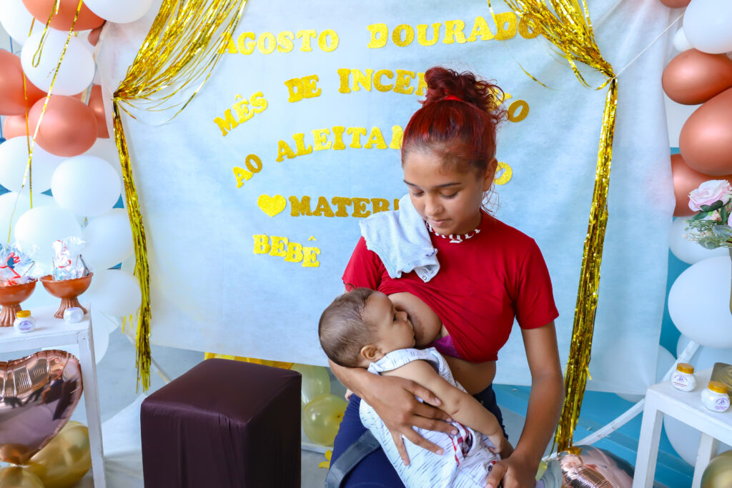 Prefeitura reforça importância do aleitamento materno na abertura do ‘Agosto Dourado’