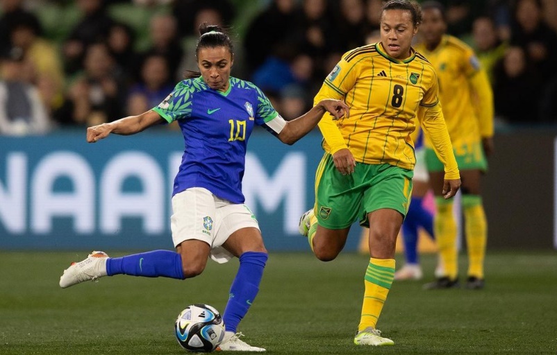 Brasil empata com a Jamaica e é eliminado da Copa do Mundo feminina
