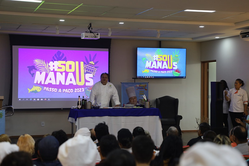 Chef Erick Jacquin encanta no ‘#SouManaus 2023’ com show culinário