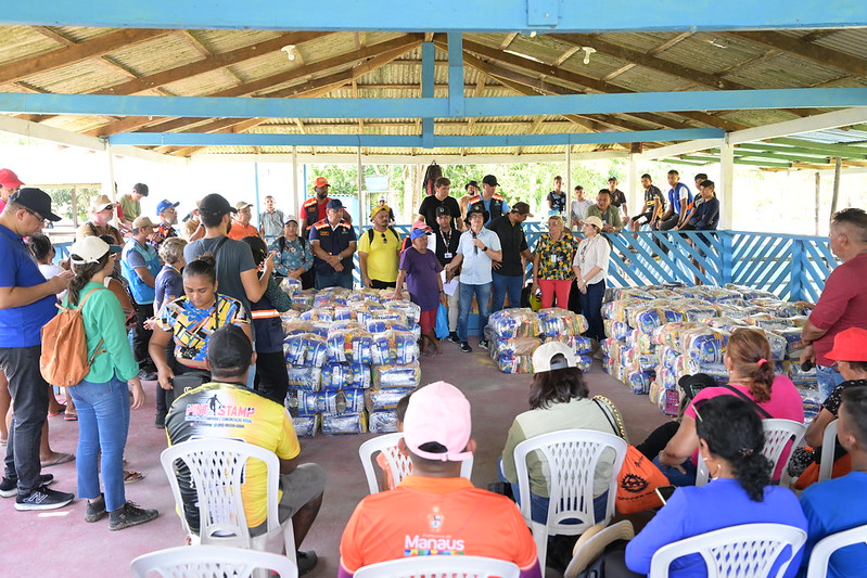 Ajuda humanitária chega esta semana a 20 mil pessoas da zona rural de Manaus