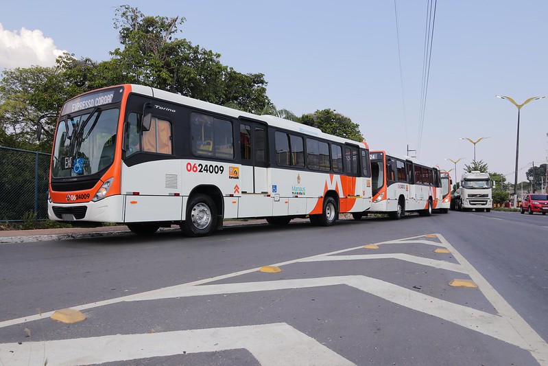 Novos ônibus são entregues e totalizam 315 veículos modernos na frota de Manaus