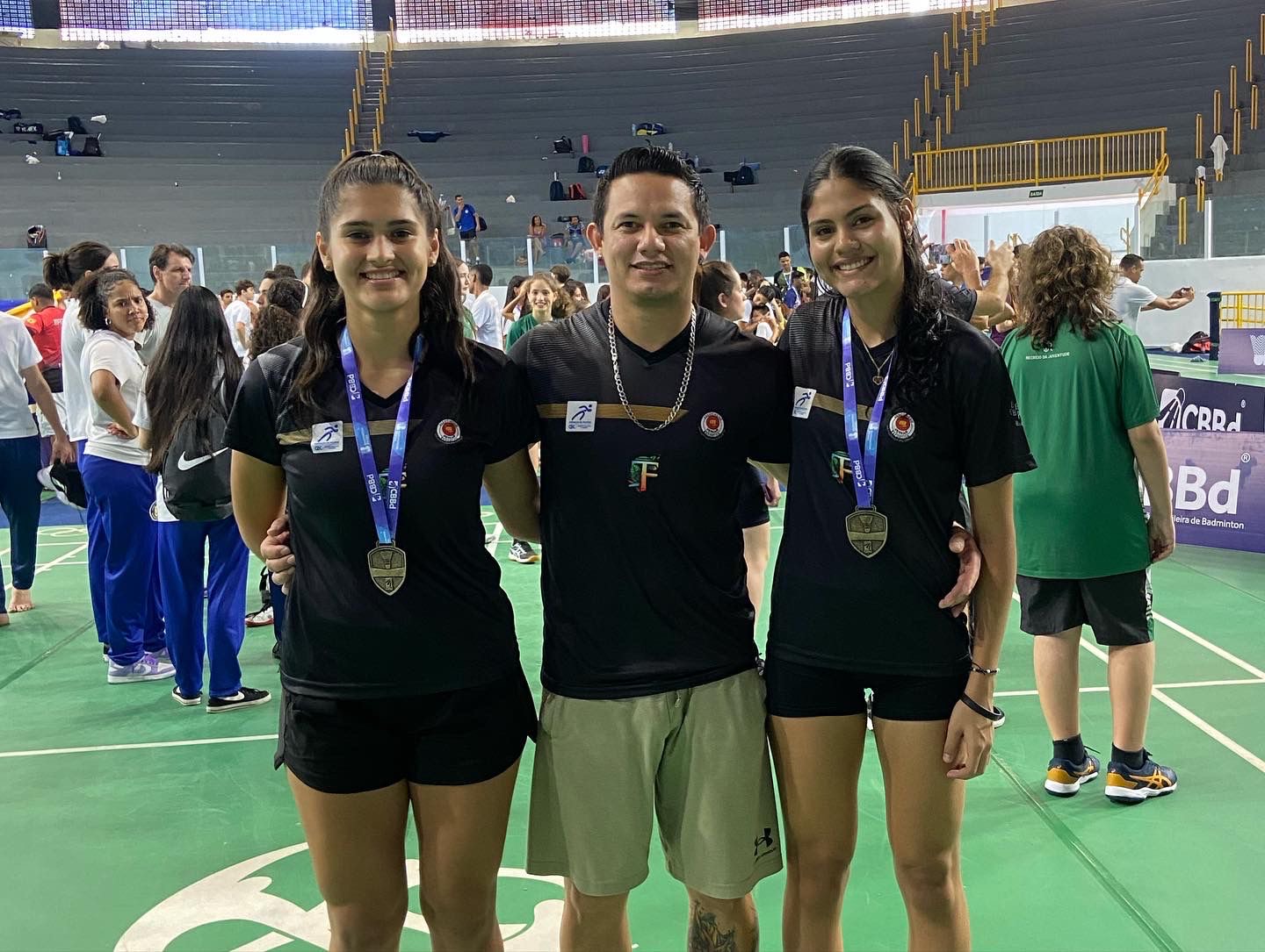 Trio feminino manauara conquista bronze no Campeonato Brasileiro Interclubes de Badminton