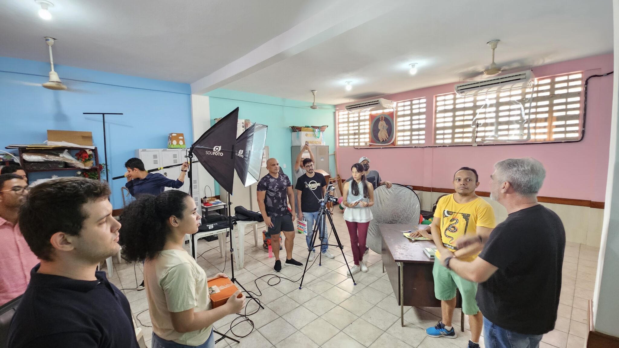 Oficina gratuita de cinema digital é realizada em Manaus