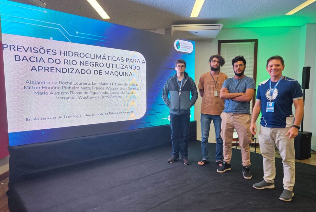 Academia Stem/UEA desenvolve Inteligência Artificial para monitorar eventos climáticos extremos no Rio Negro