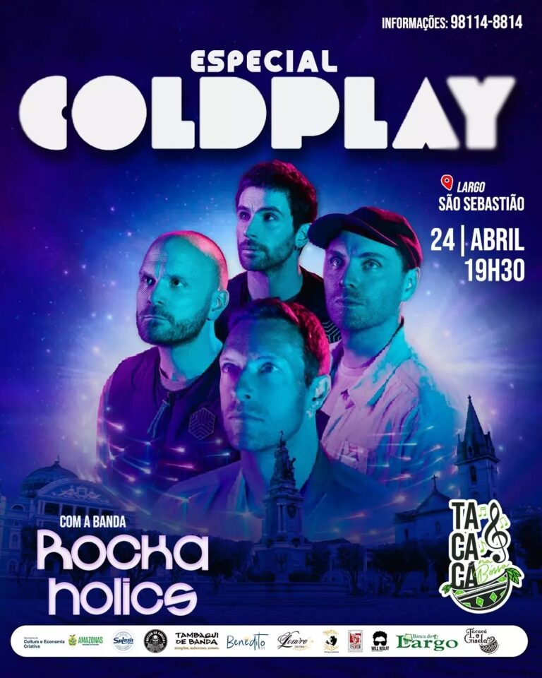 Tacacá Na Bossa: Música regional e Especial Coldplay no Largo de São Sebastião