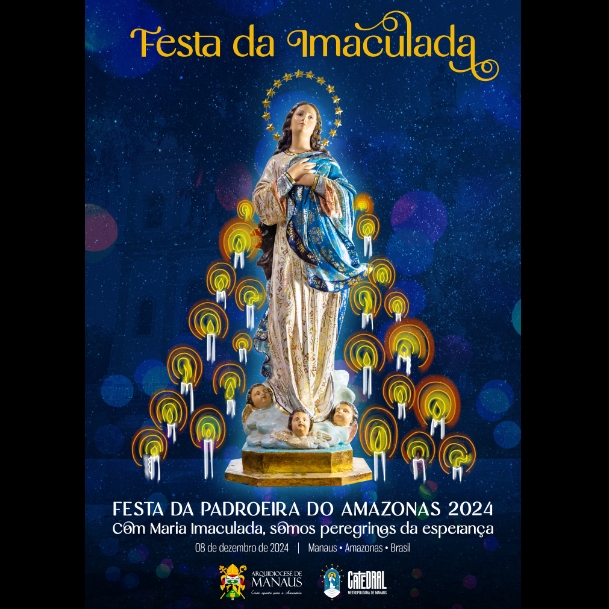 Padroeira do Amazonas: Festa de Nossa Senhora da Conceição começa na quinta-feira