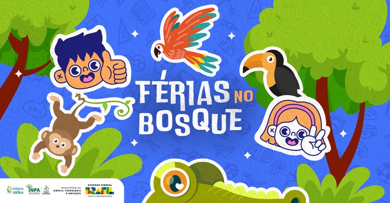 Inpa garante aprendizado e diversão com o “Férias no Bosque”